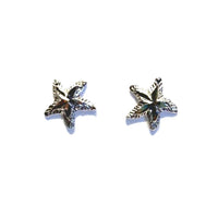 Gold star fish earring