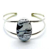 White Buffalo bangle  6inch