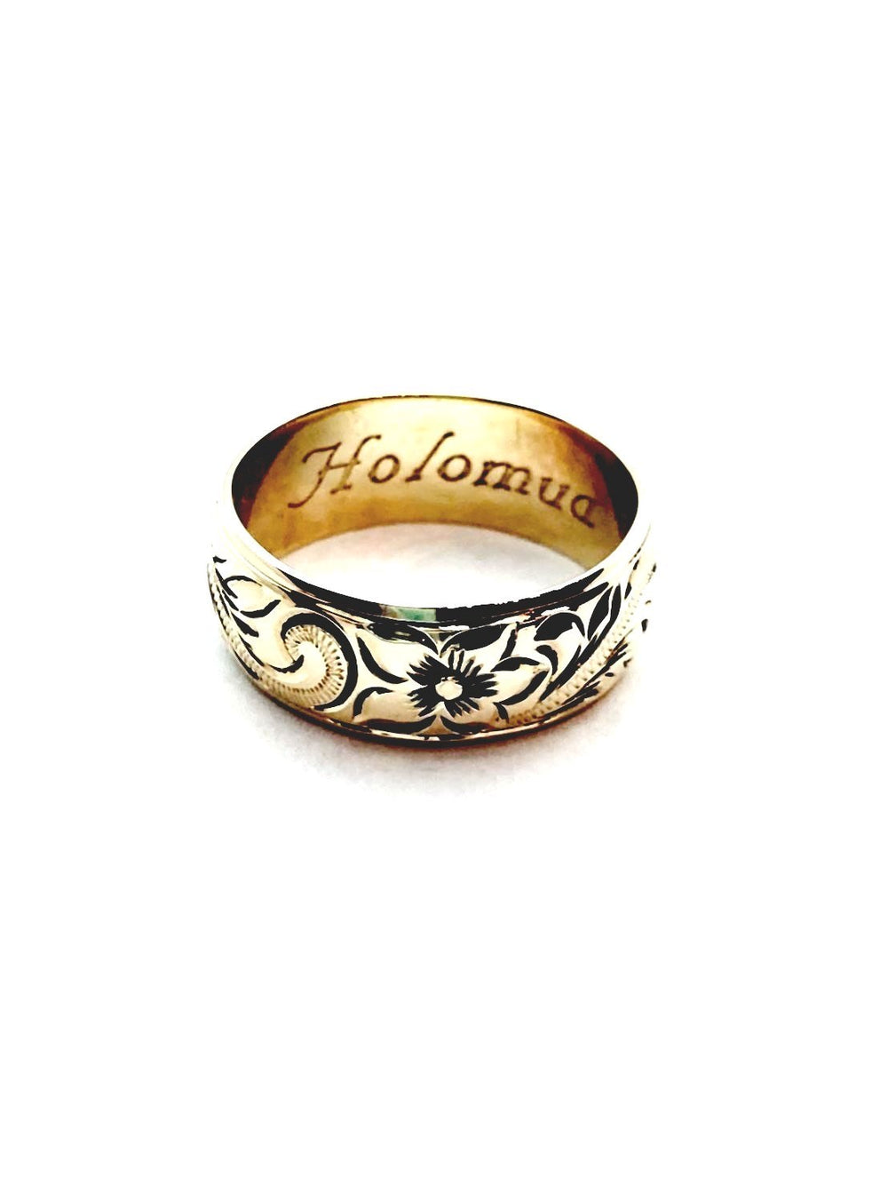 Gold 8mm ring