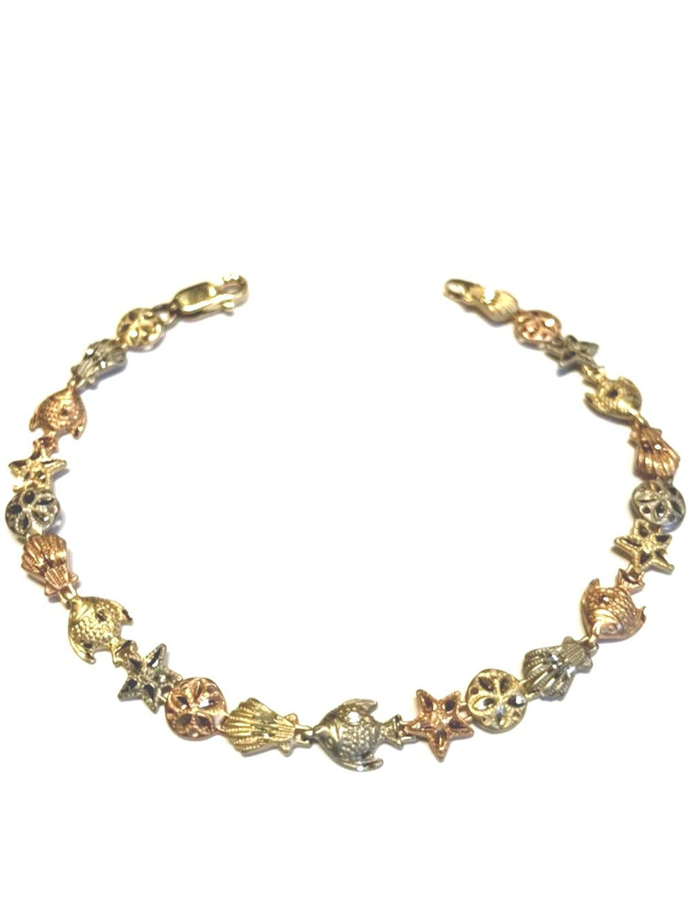 Gold sea world bracelet 7inch ①