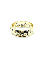 
              Gold 6mm cut out ring
            