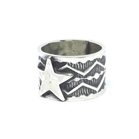 Silver star ring (Japan size 10)