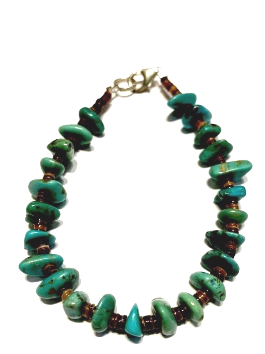 Turquoise bracelet  7inch
