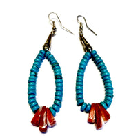 Native american turquoise earring