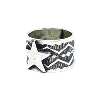Silver star ring (Japan size 9.75)