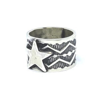Silver star ring (Japan size 13）