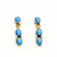 Native american turquoise earring